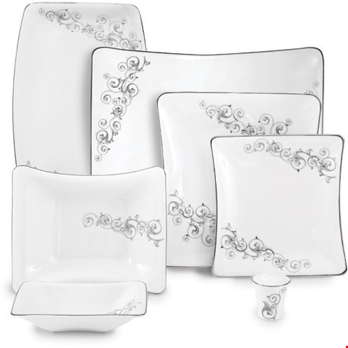 سرویس 29 پارچه چینی زرین مدل باروک (6 نفره)