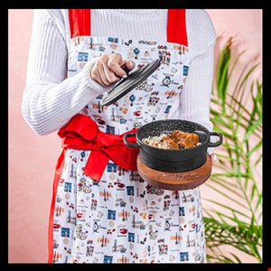 قابلمه چدن نالینو کودک سایز 14 مدل Feleti 